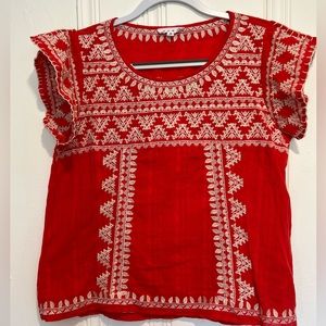 Embroidered top THML